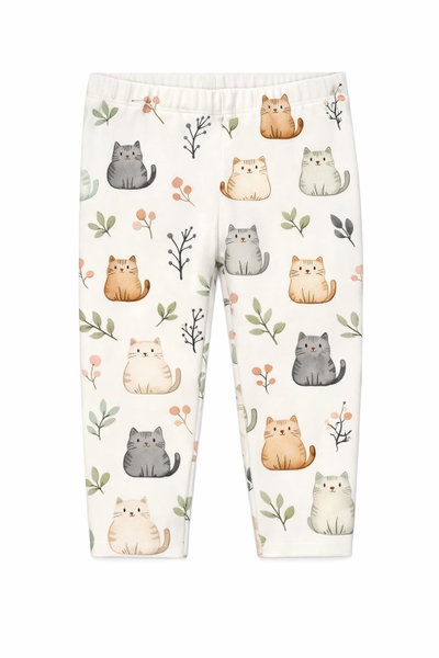 CALZA TÉRMICA GATITOS