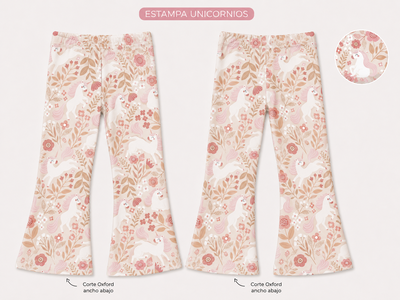 CALZA OXFORD UNICORNIO