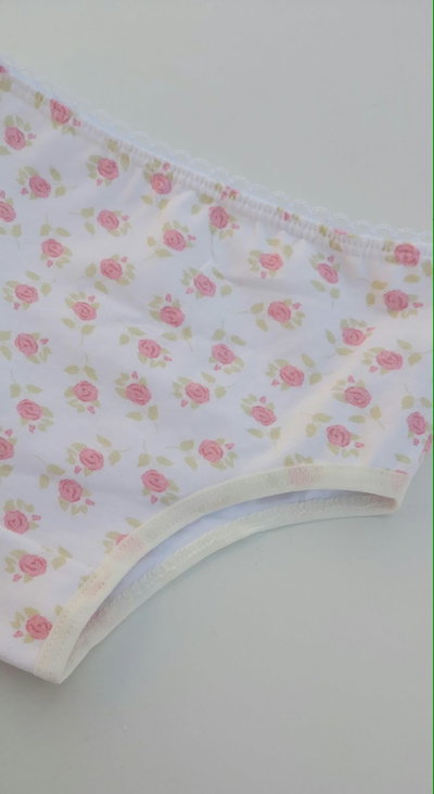 BOMBI ROSITA BLANCA POR UNIDAD