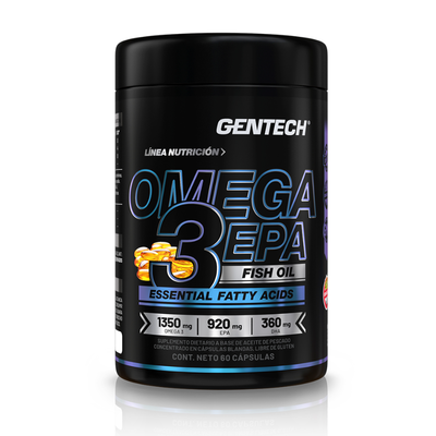 Gentech - Omega 3 EPA Fish Oil 60 caps