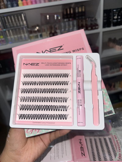 Set de pestañas naez 