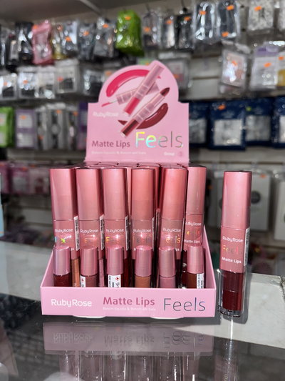 Labial matte doble Ruby rose