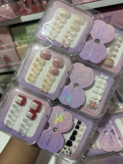 Uñas postizas pies 