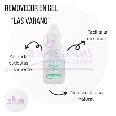 Removedor de cuticulas Las Varano