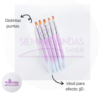 Set de pinceles City Girl