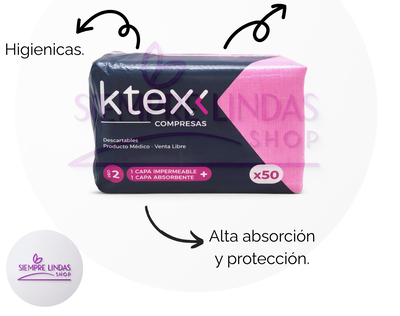 Compresa campo de trabajo KTEK - ROSA
