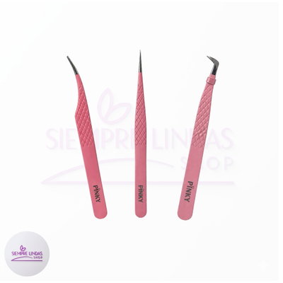 Pinzas para pestañas Pinky