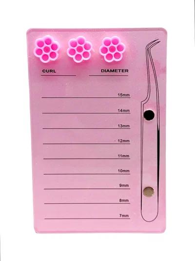 Paleta magnetica porta pestanas pinza y pegamento