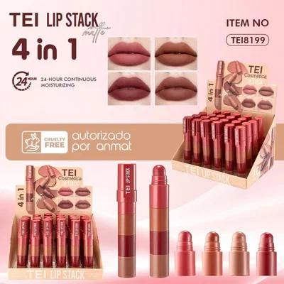 labial lip stack 4in1 tei 8199