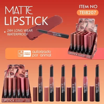LABIAL MATTE EN BARRA 24H TEI 8207