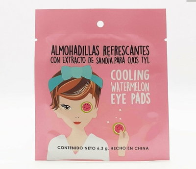 ALMOHADILLAS REFRESCANTES CON EXTRACTO DE SANDIA PARA OJOS 