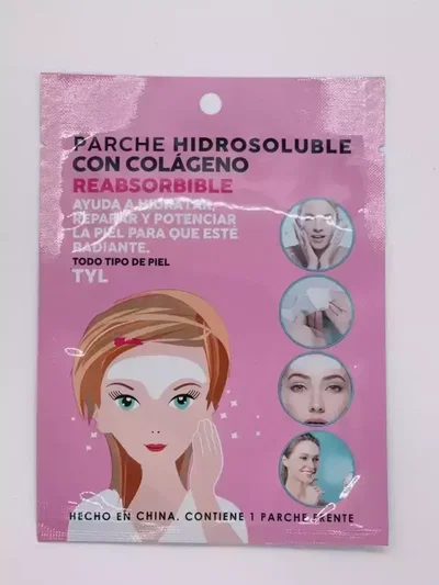 Parche hidrosoluble con colageno