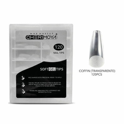 SOFT GEL TIPS COFFIN CHERIMOYA
