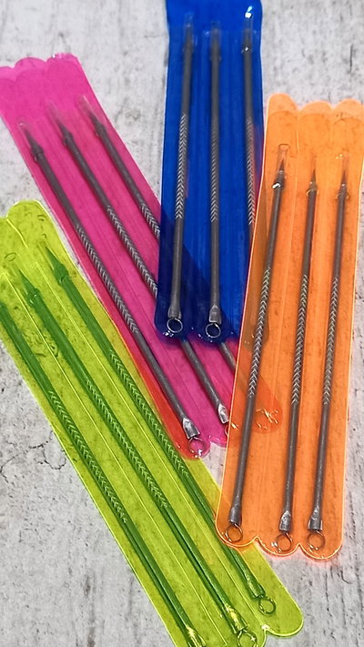 Agujas para puntos negros por unidad 