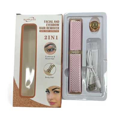 BLAWLESS 2EN1  DEPILADOR DE CEJAS Recargable mediante USB