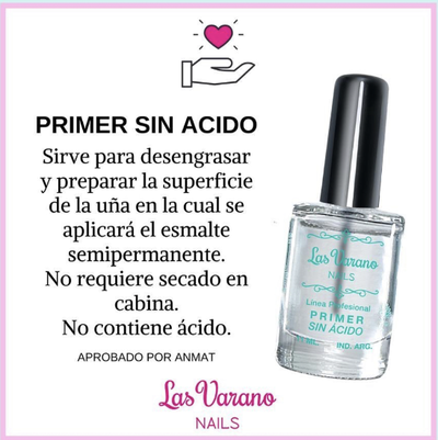 PRIMER SIN ACIDO 11ML LAS VARANO