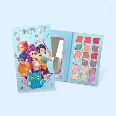 PALETA  SOMBRAGUERRERAS KPOP  HUNTRIX 18 COLORES 