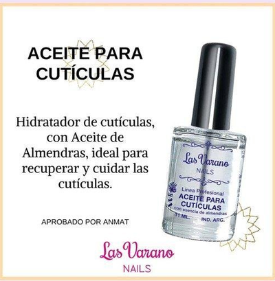 ACEITE PARA CUTICULAS  las varano