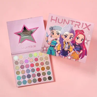  PALETA SOMBRA   HUNTRIX GUERRERAS KPOP42 COLORES
