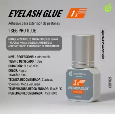 PEGAMENTO O ADHESIVO P/EXTENCION DE PESTANA 5ML 1s PRO GLUE 