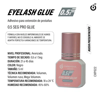 PEGAMENTO O ADHESIVO P/EXTENCION DE PESTANA 5ML 0.5S SUPREME GLUE