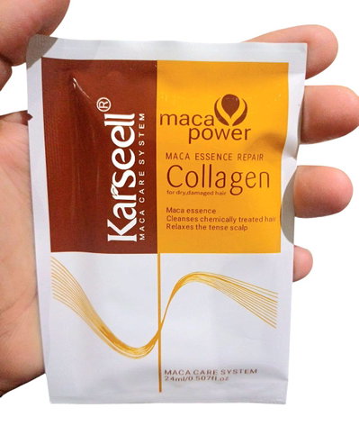 SACHET MASCARA CAPILAR COLAGENO MACA KARSEELL