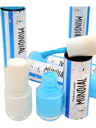 Esmalte doble colores T&L  Argentina Mundial 2026 