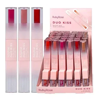 LABIAL DUO KISS RUBY ROSE HB-L6203