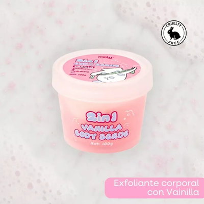 EXFOLIANTE BODY SCRUB 2IN1 VANILLA 100grs 
