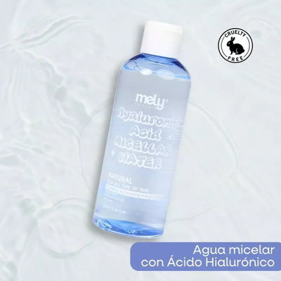AGUA MICELAR  HYLURONIC ACID 200ML MELY 