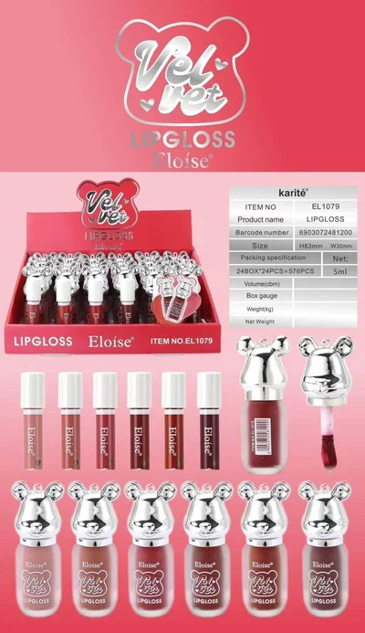 LABIAL LIP GLOSS VELVET ELOISE