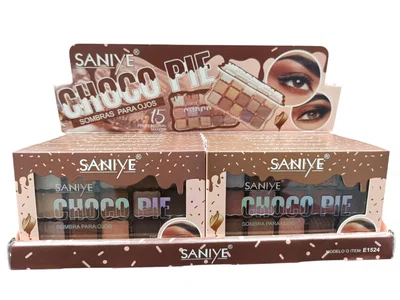 SOMBRAS CHOCO PIE SANIYE (