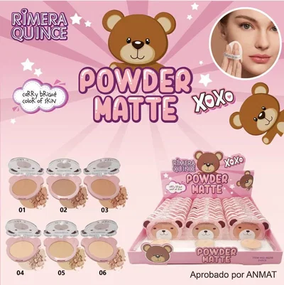 POLVO COMPACTO MATTE RIMERA QUINCE RQ98 / 8773