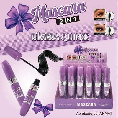 MASCARA STAR 2IN1 RIMERA QUINCE RQ48 / 1764
