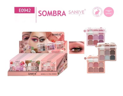 Sombra 9 colores Saniye E0942