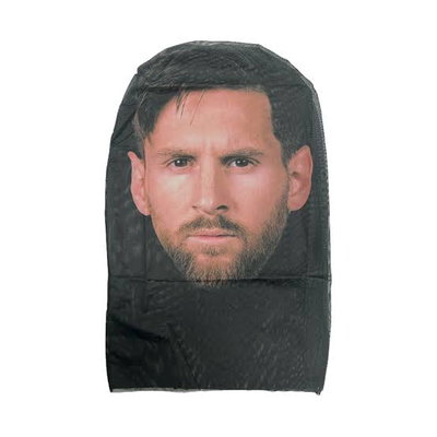 Mascara Messi tela realista 