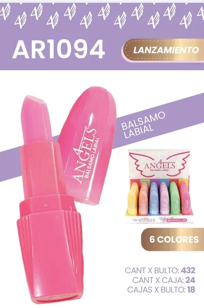 BÁLSAMO LABIAL 4 ANGELES AR1094/85289