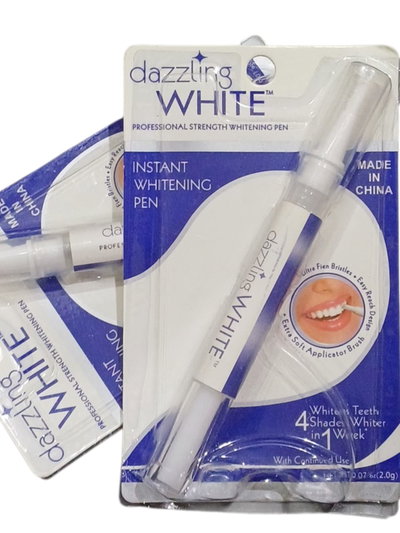 Lapiz blaqueador de dientes instantaneo
