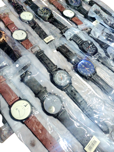Relojes hombre pack surtido x 6u  