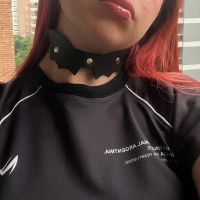 Choker murcielago 1