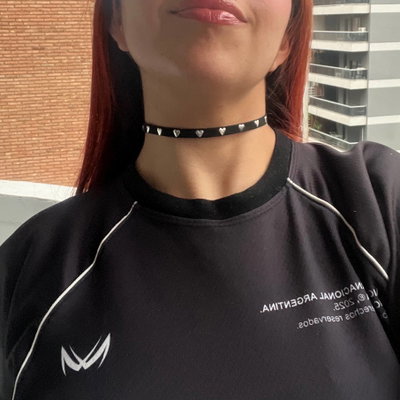 Choker corazones