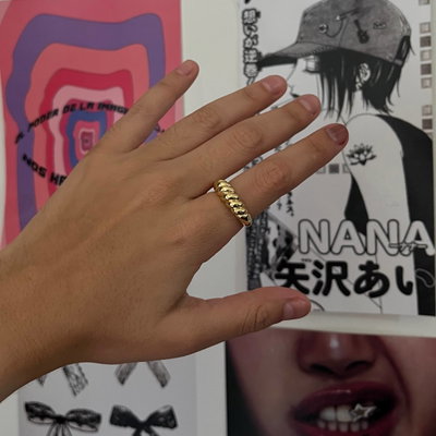 Anillo golden 7