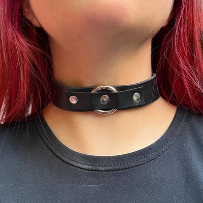 Choker argolla chica