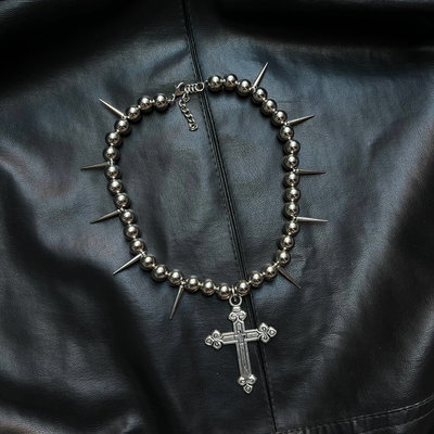 Collar puas cruz xl
