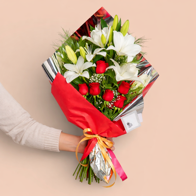 Armonía roja y blanca