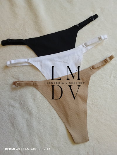 LESS SIN COSTURA ACANALADA X1