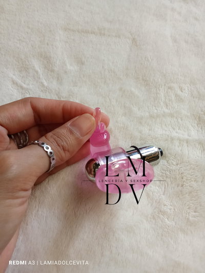 ANILLO VIBRADOR BUNNY JELLY
