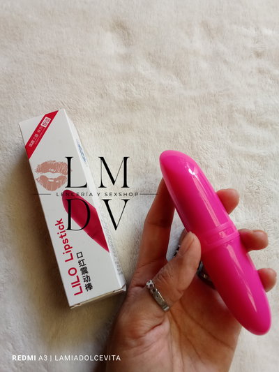 BALA VIBRADORA LIPSTICK