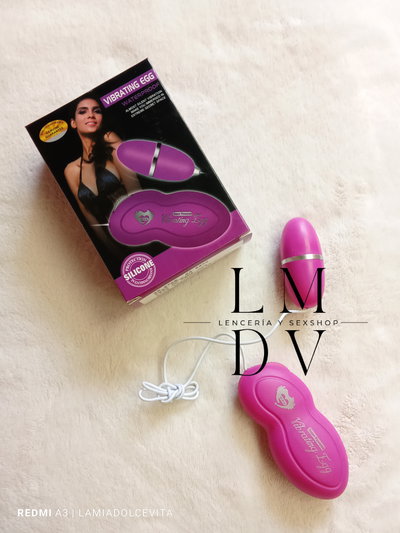 BALA EGG VIBRADORA C/CONTROL 