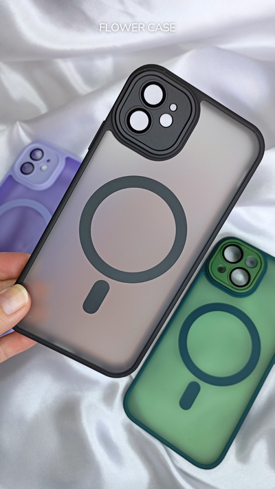 Funda matte con protector de cámara 